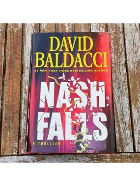 David Baldacci Nash Falls Thriller Hardcover 2025 First Edition w/ Dust Jacket